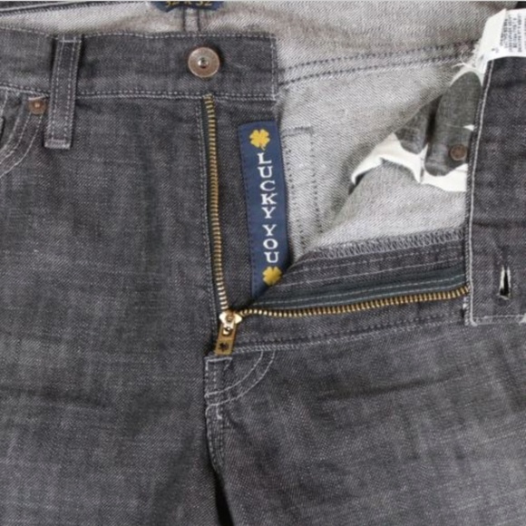LUCKY BRAND Straight Leg Jeans Grey 32x32 - Picture 8 of 8